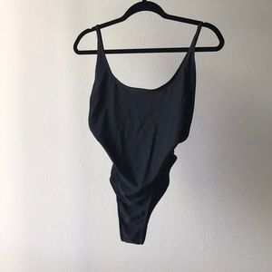 American apparel high cut swimsuit